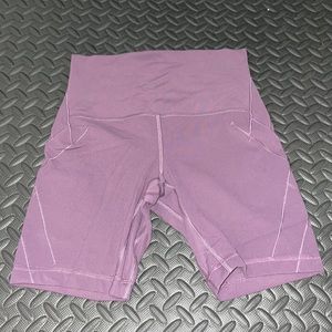Lululemon grape thistle align shorts